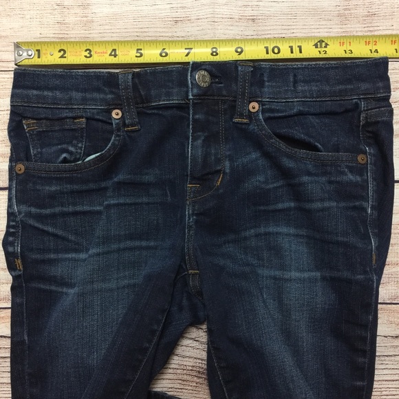 Madewell Skinny Jeans In Waterfall Wash Size 26 - Picture 5 of 7